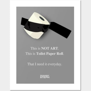 The World Is Out Of Toilet Paper Posters and Art